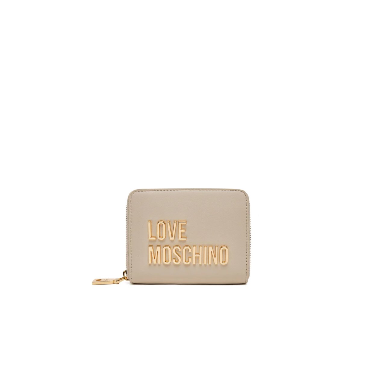 Bold Logo Small Wallet -Ivory