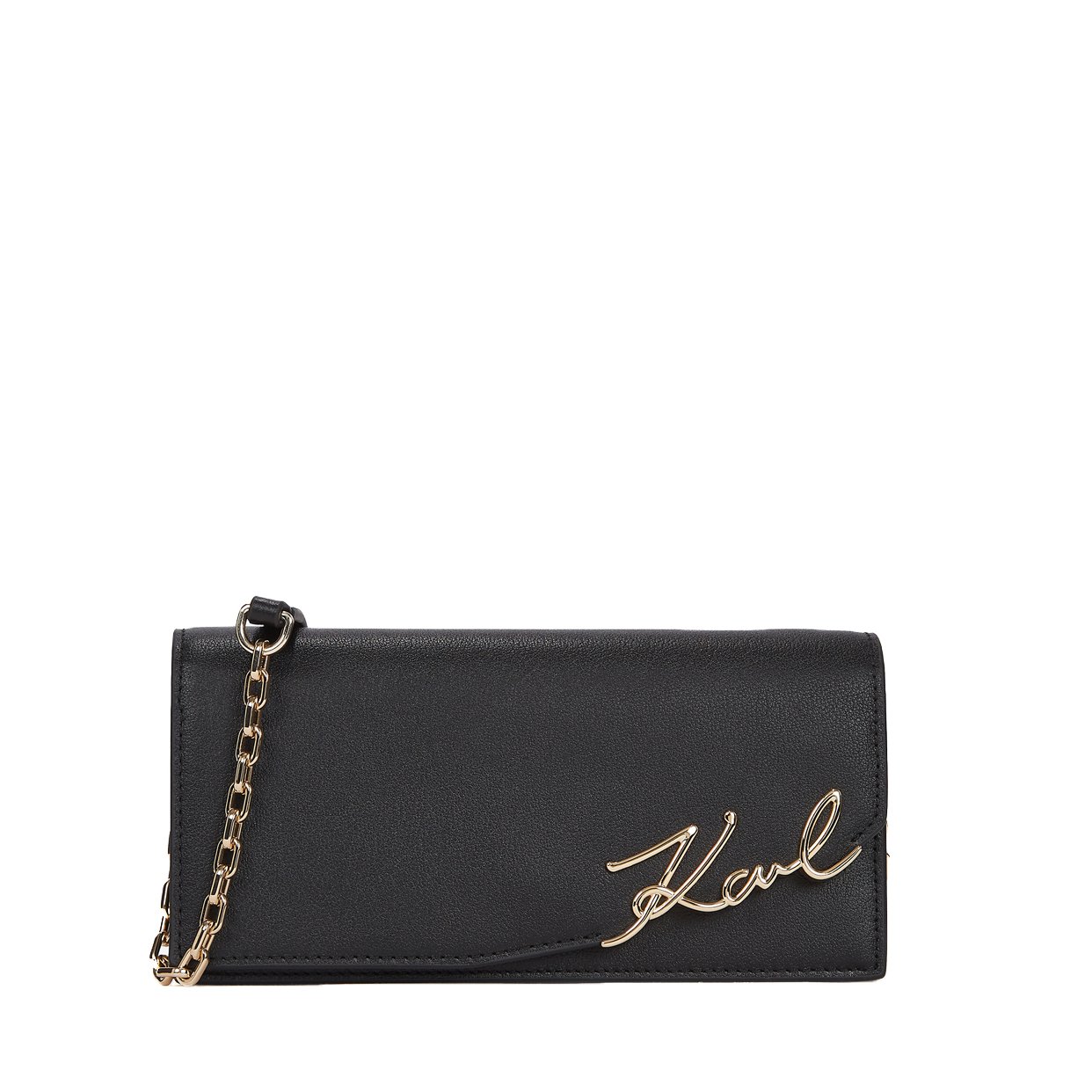 K/Signature Wallet On Chain -Black/Gold
