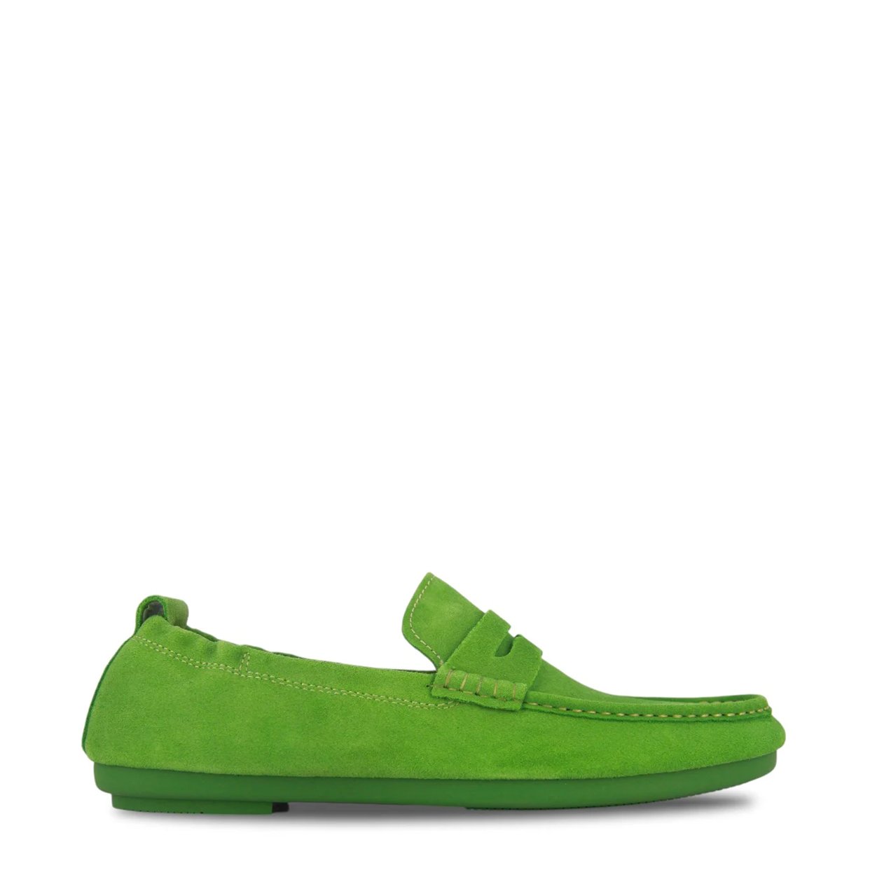 Casual Stride Loafers -Green