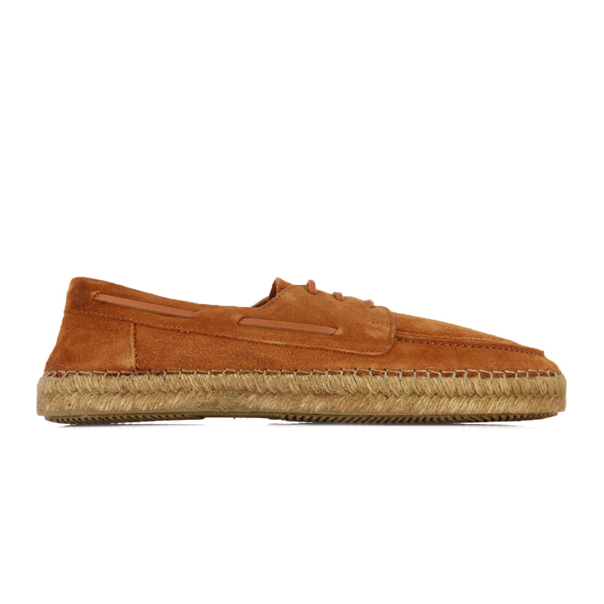 Casual Leather Lace-Ups -Tan