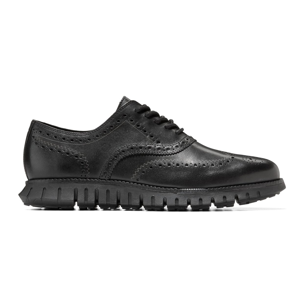 ZERØGRAND Remastered Wingtip Oxfords -Black
