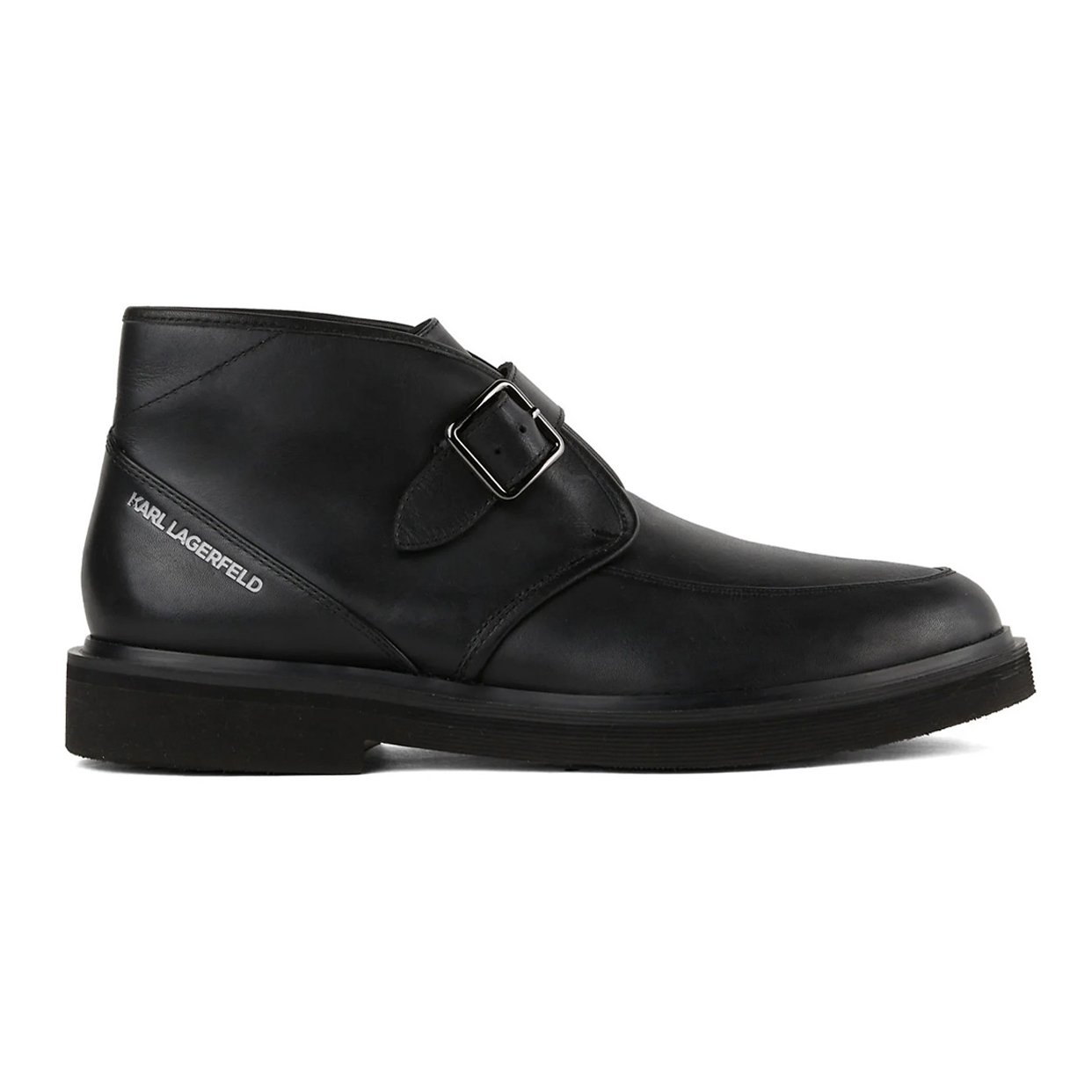 Karnaby Buckle Mid Boot -Black