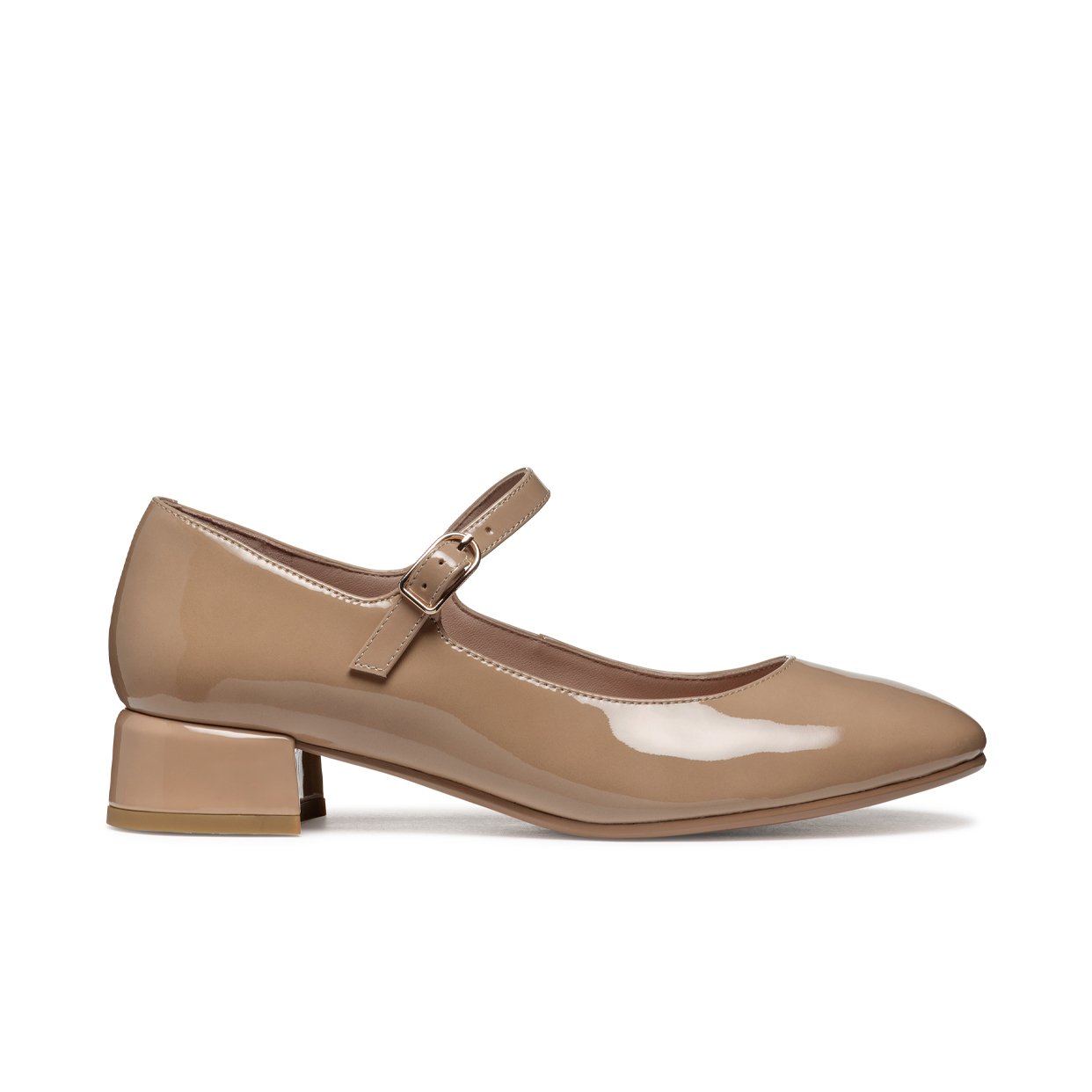Floretia Court Heel -Beige