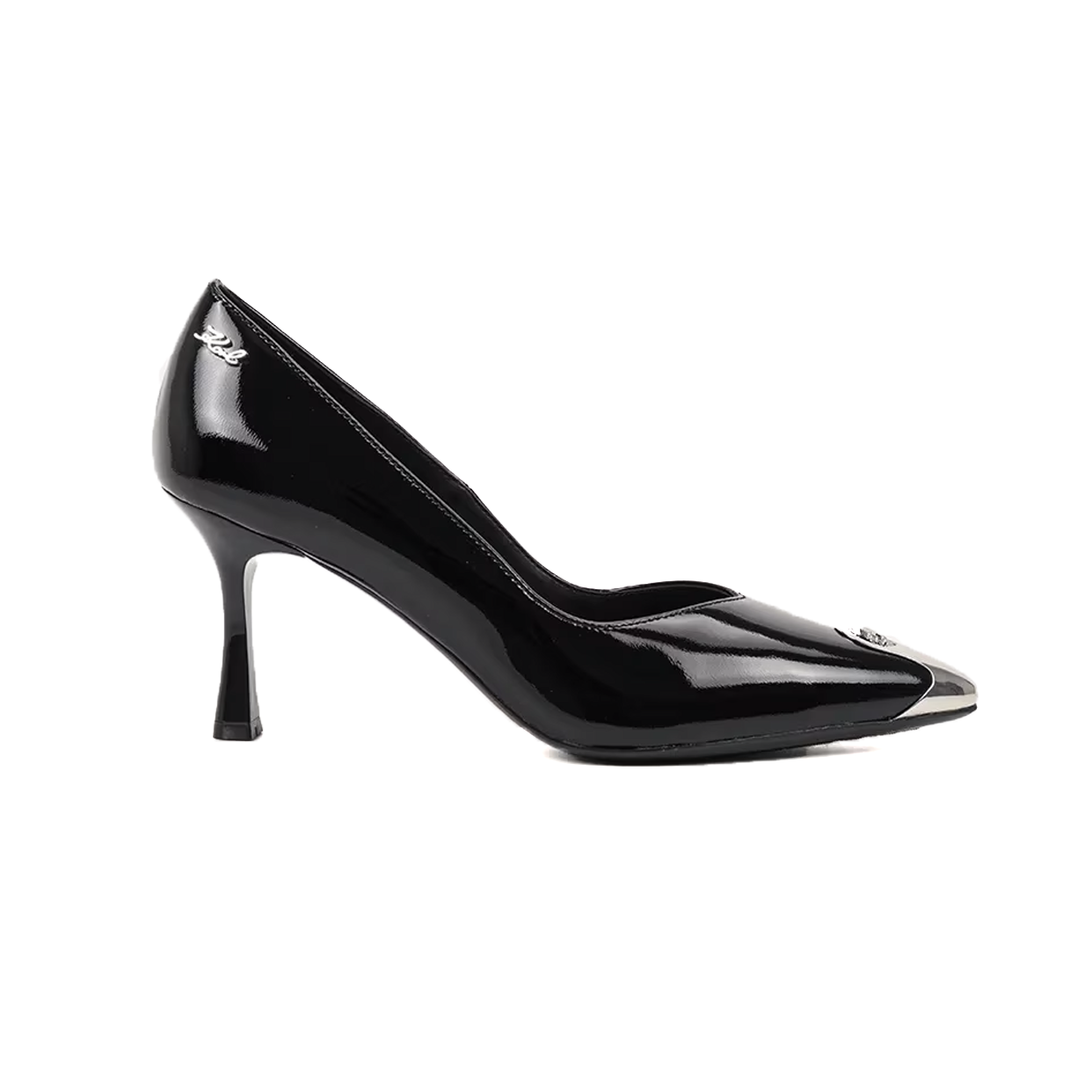 Sienna Court Heel -Black