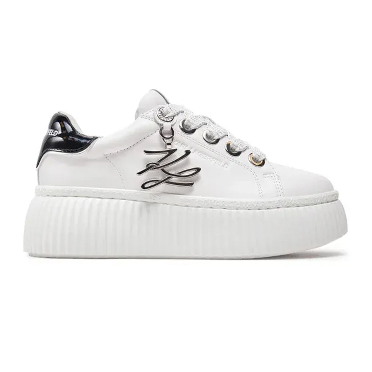Kreeper Lo Autograph Keyring Sneaker -White