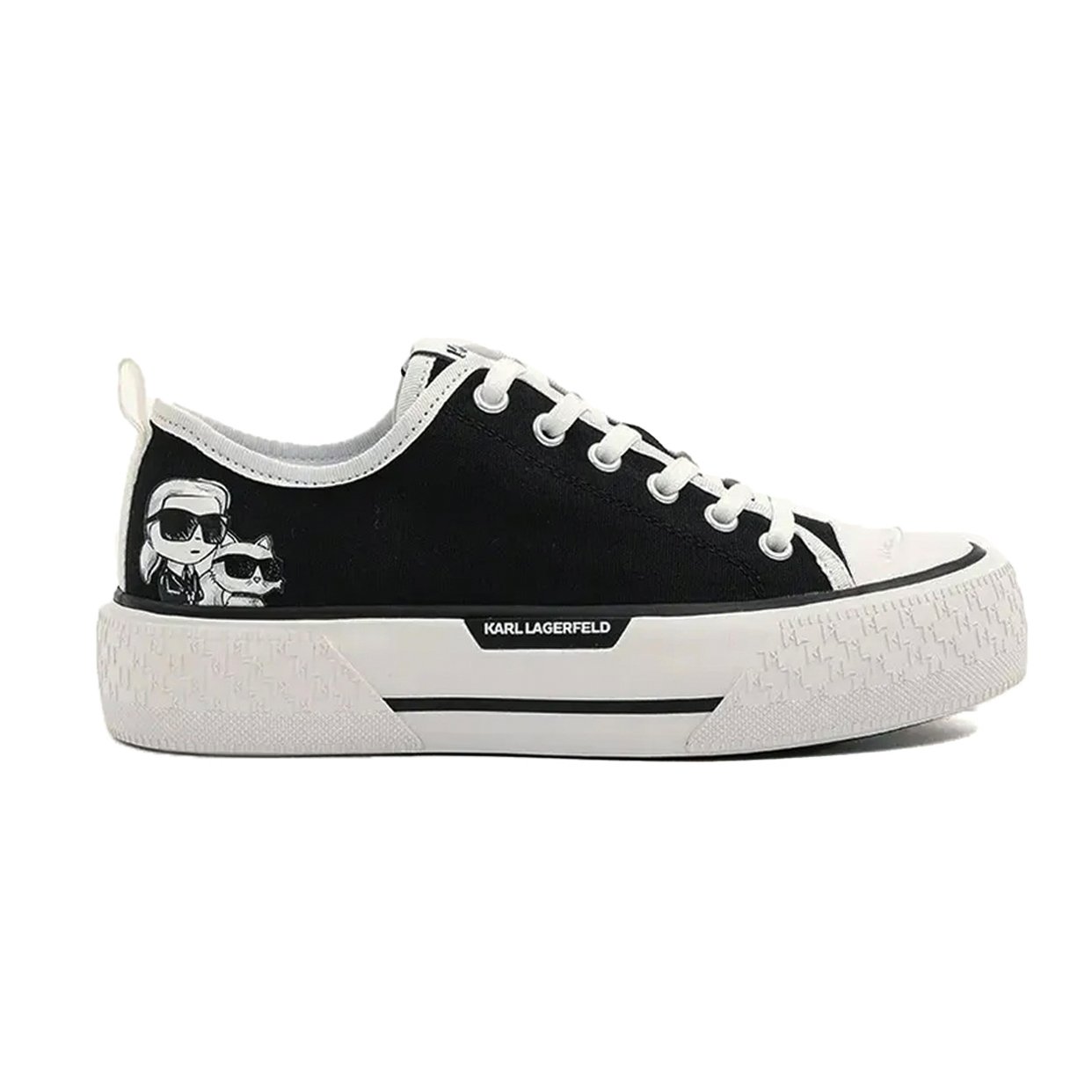 Kampus Max III Twin NFT Lo Lace Sneaker -Black