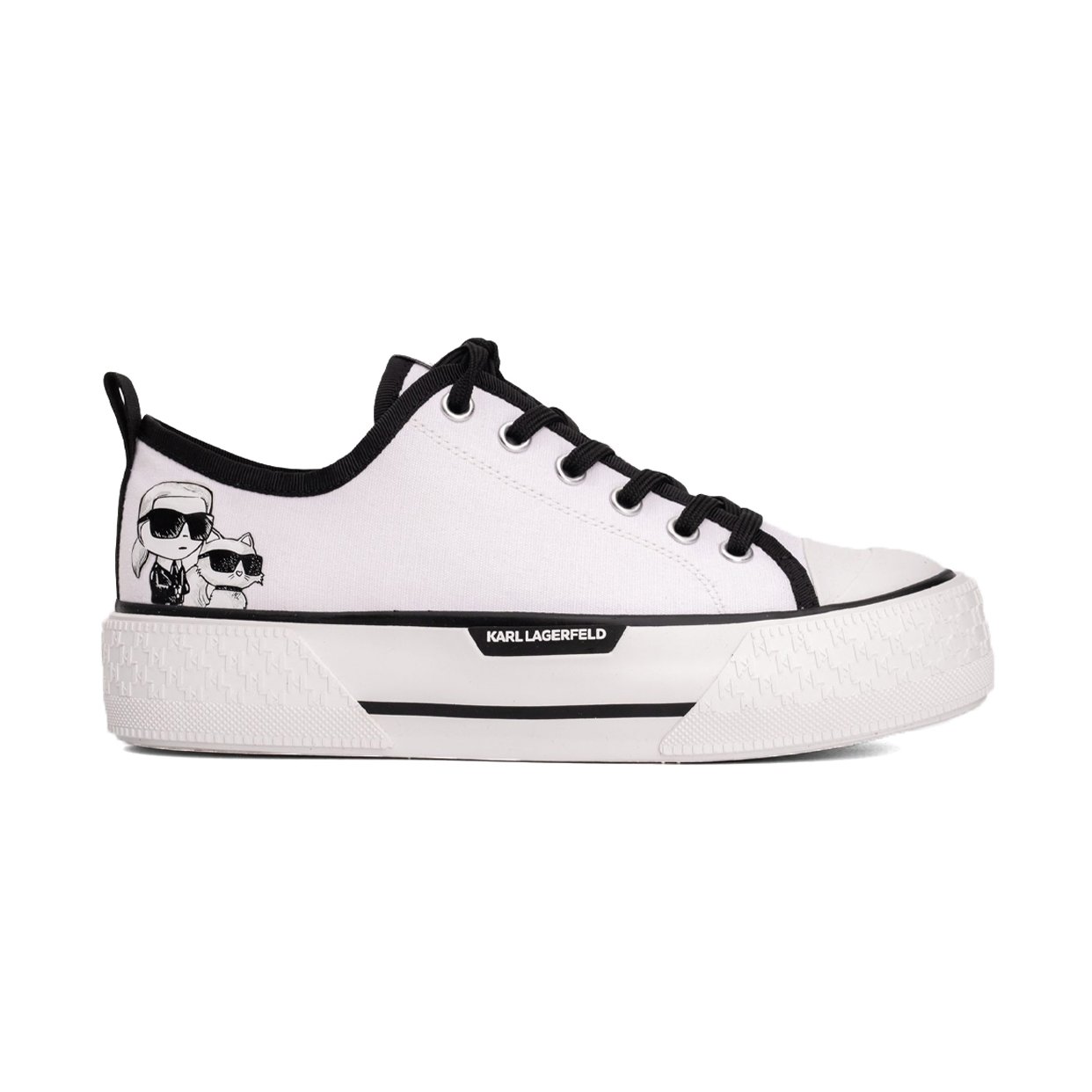 Kampus Max III Twin NFT Lo Lace Sneaker -White