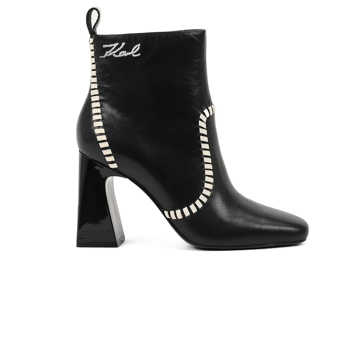Astra Nova Ankle Whipstitch Boot -Black