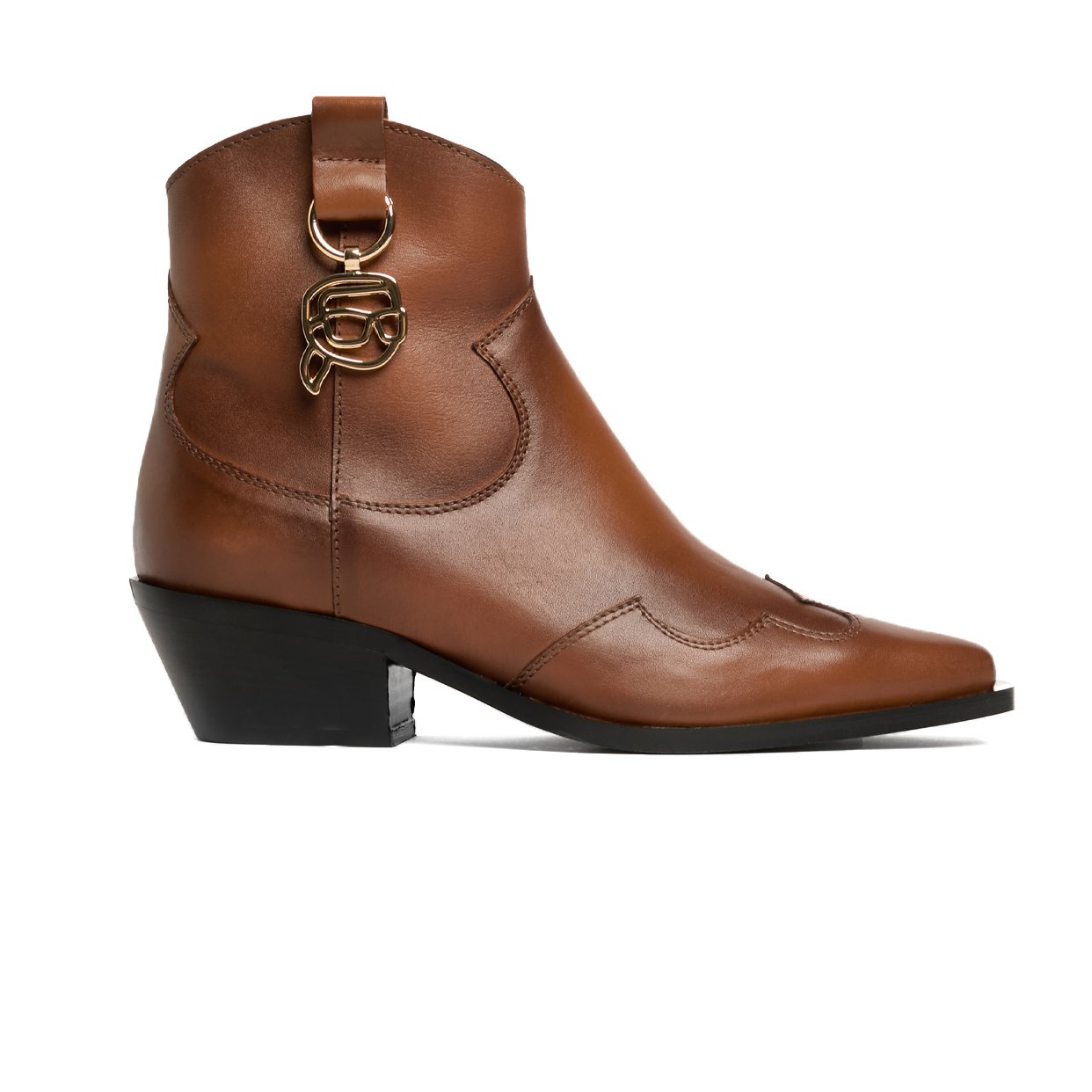 Kansas NFT Zip Boot -Brown