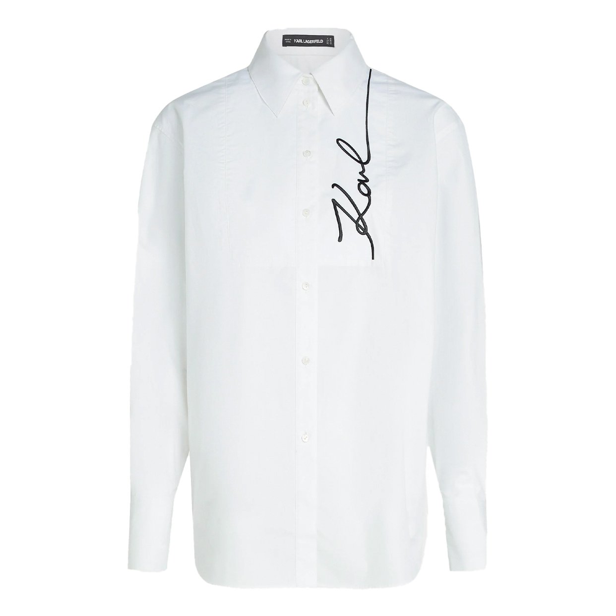 Signature Poplin Shirt -White