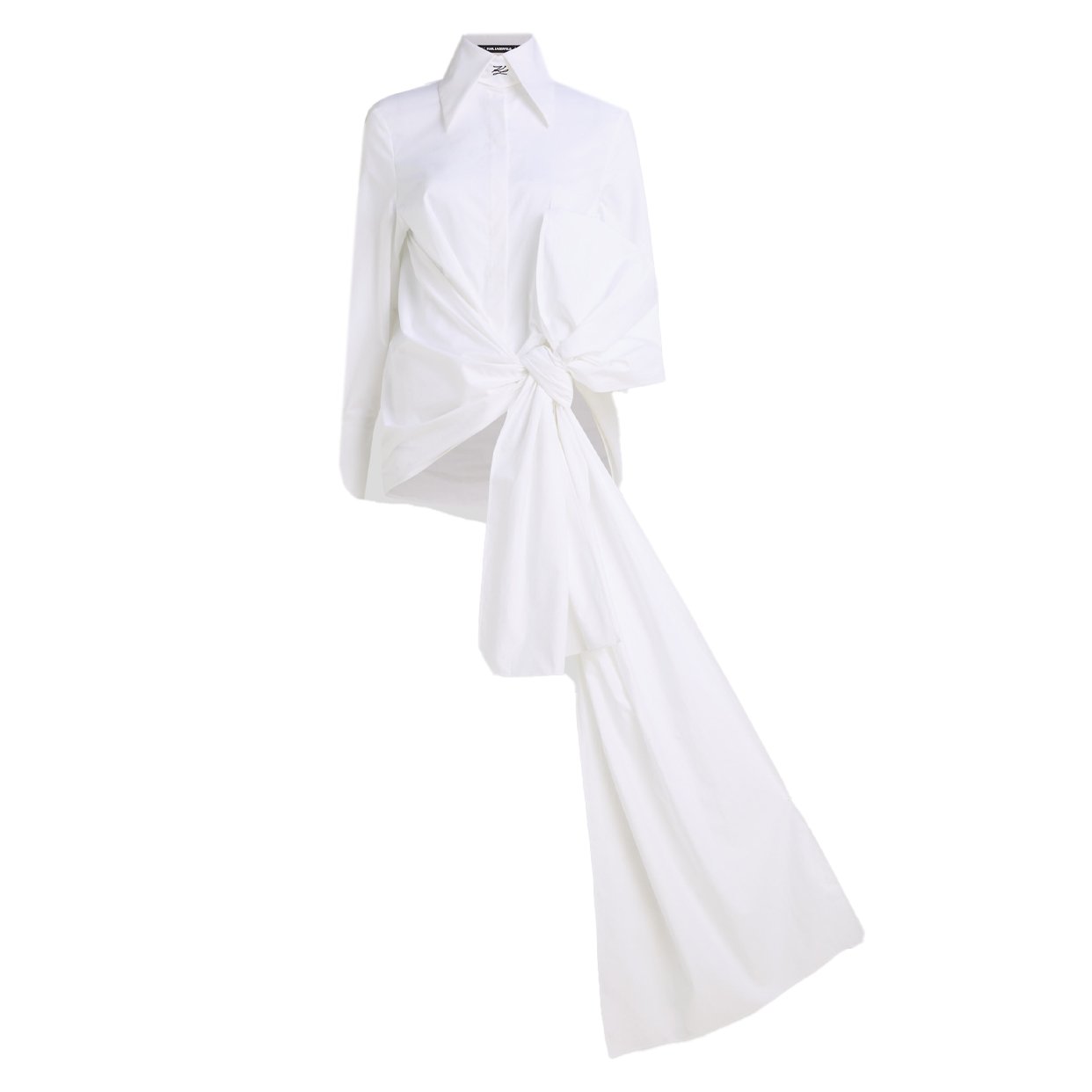 K/Studio Bow Tie Shirt -White