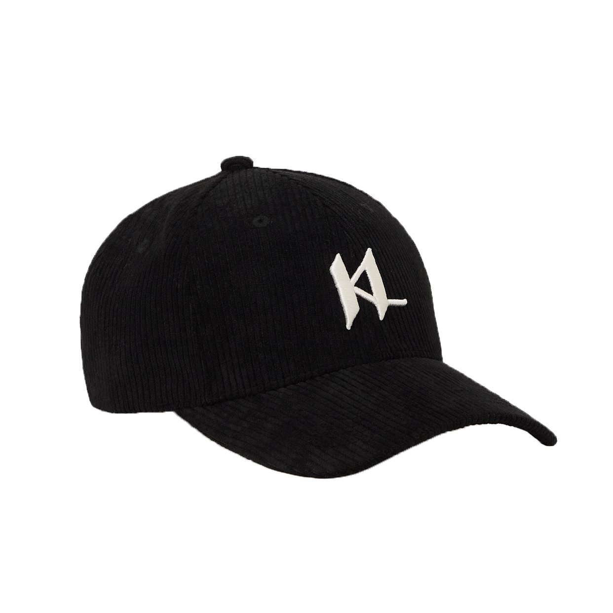 K/Monogram Corduroy Cap -Black