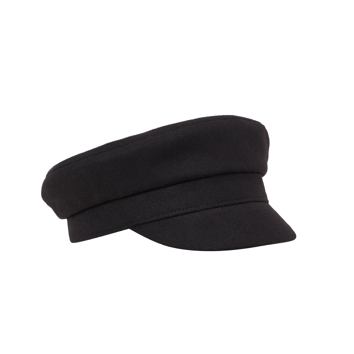 Maison De Karl Baker Boy Cap -Black
