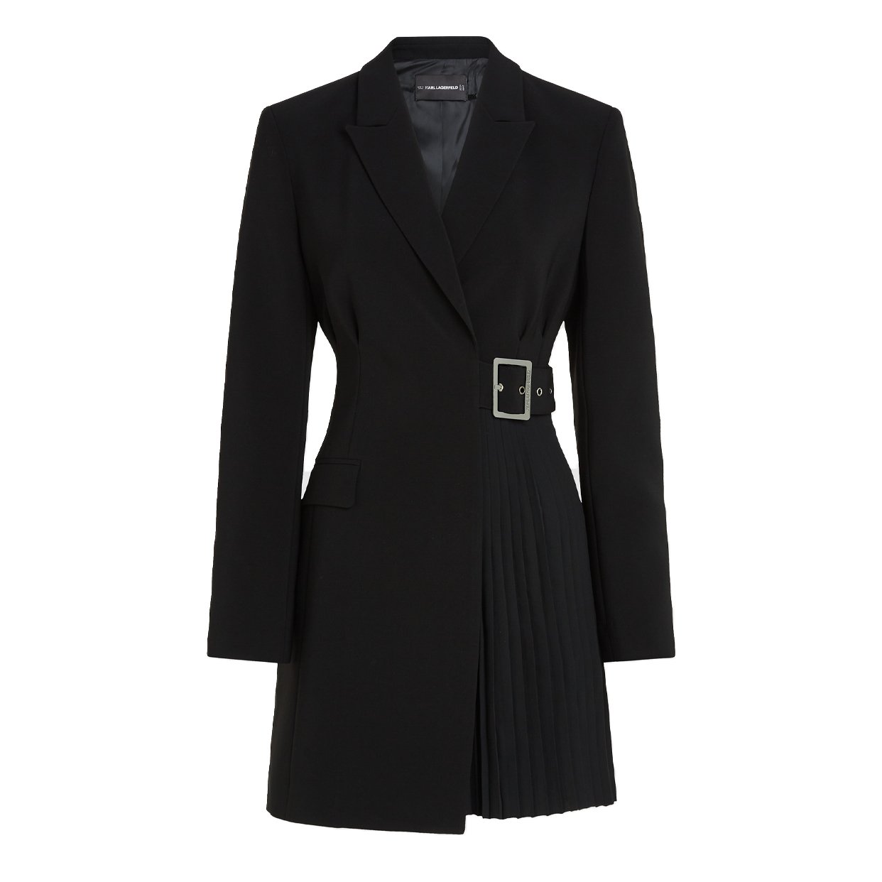 Tailored Blazer Dress -Black