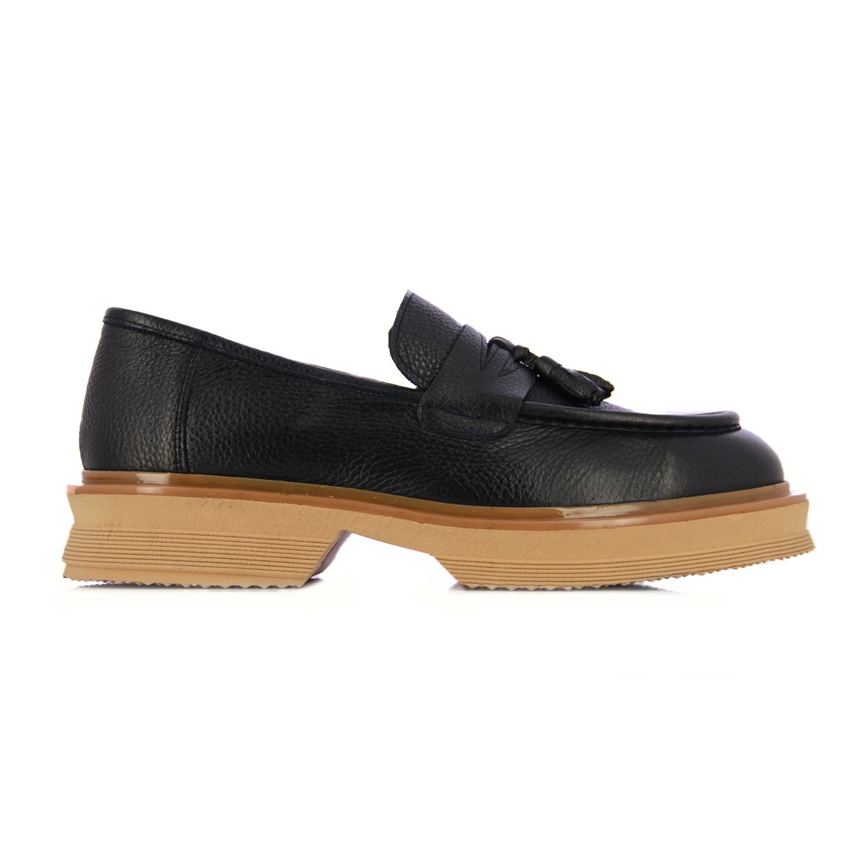 Chunky Tassel Loafer -Blue