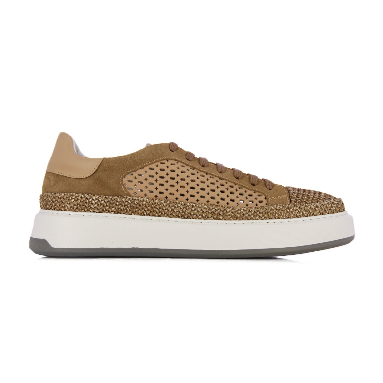 Low Top Sneakers -Tan