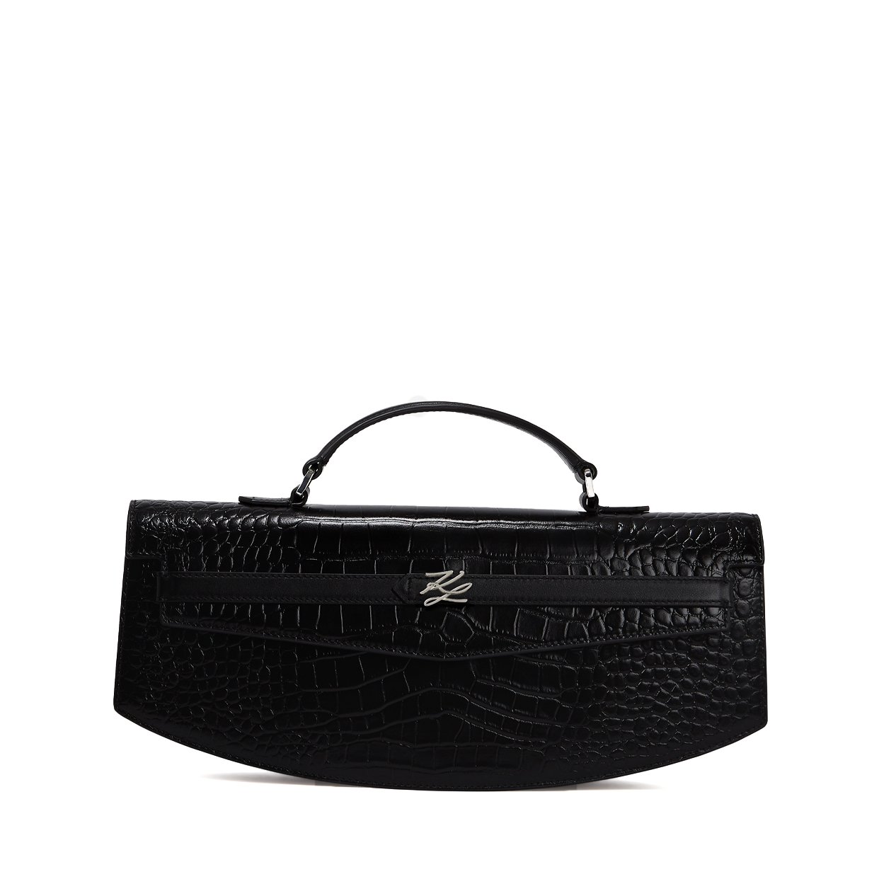 K/Studio Clutch Bag -Black/Nickel