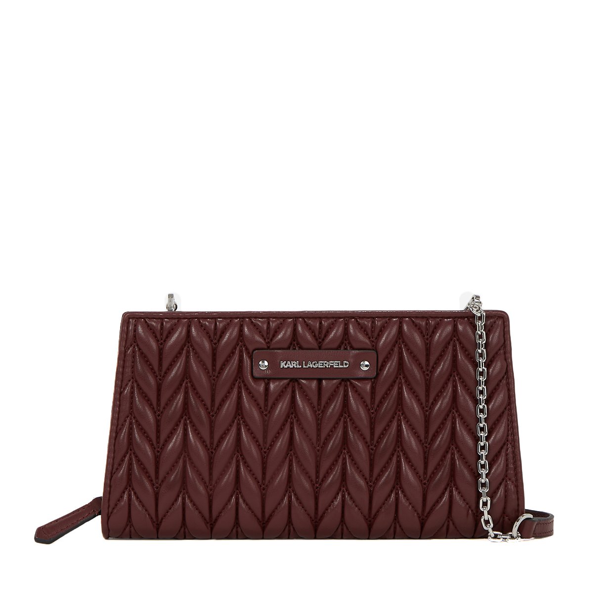 K/Weave Wallet On Chain -Windsor Burgundy