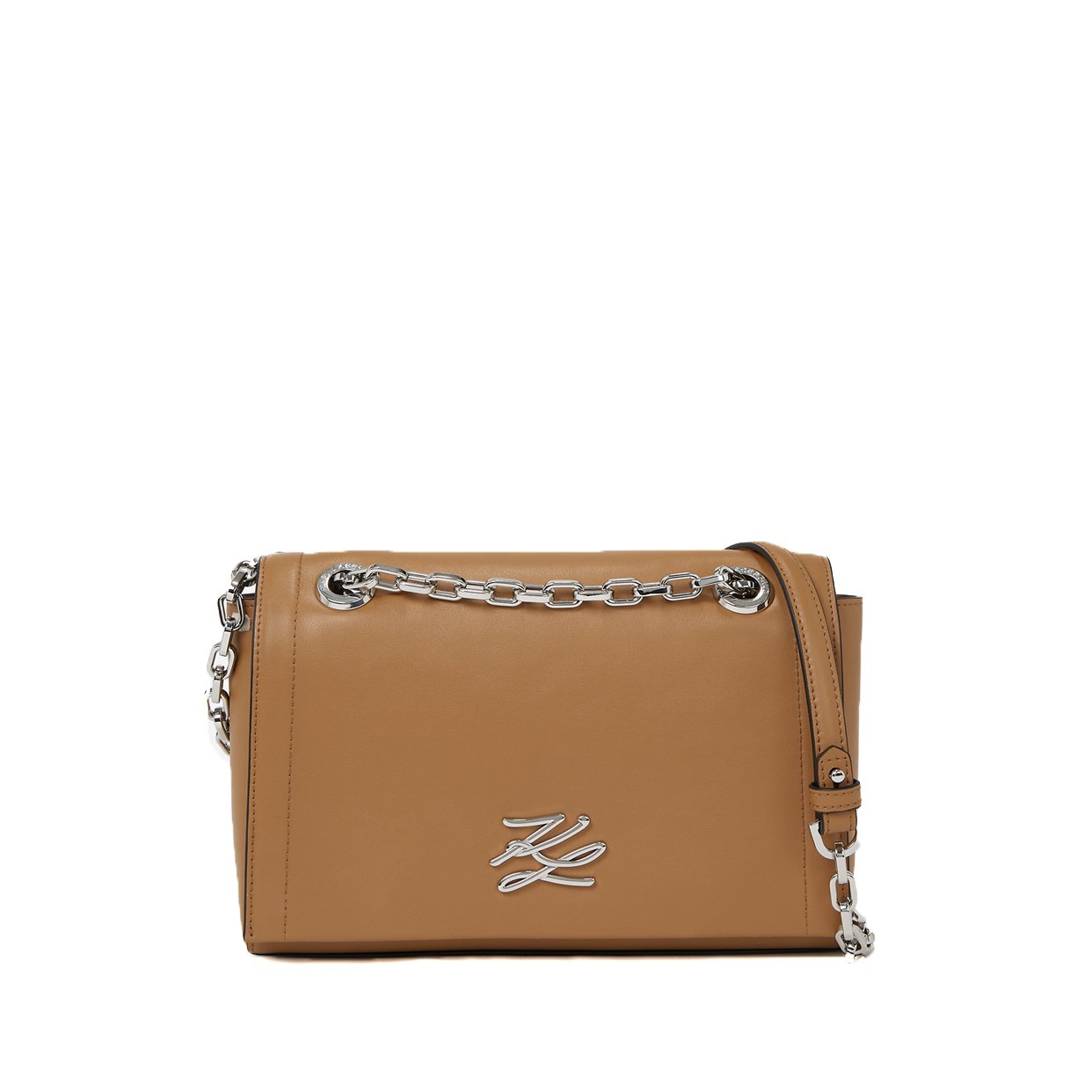 K/Autograph Shoulder Bag -Caramel