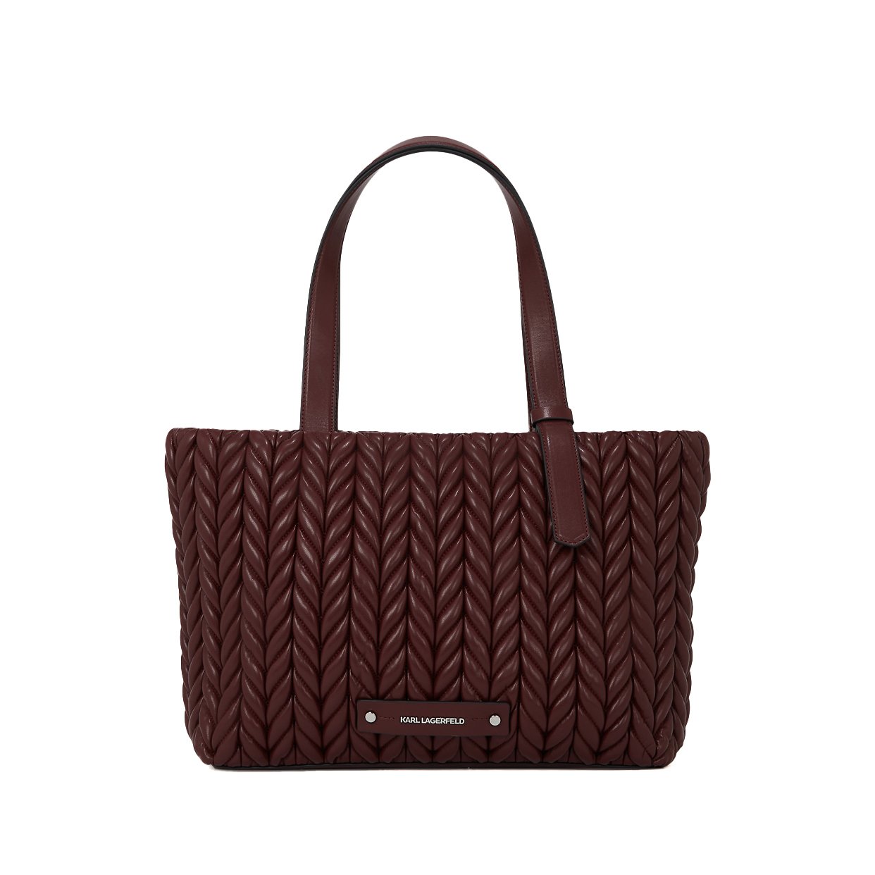 K/Weave Medium Tote Bag -Windsor Burgundy