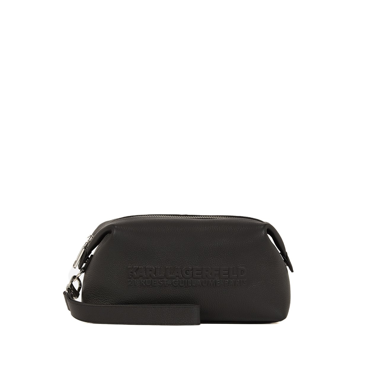 RSG Leather Washbag -Black