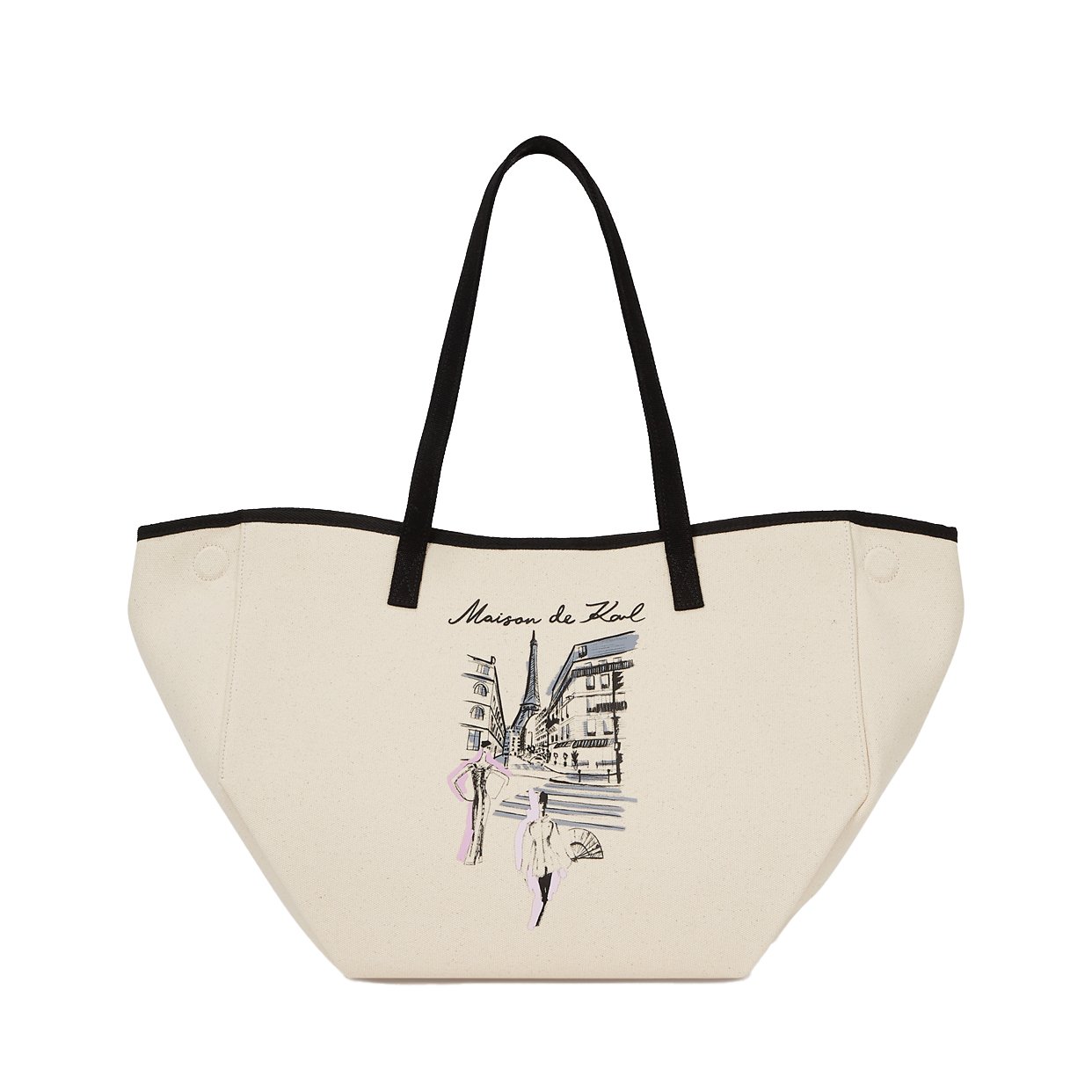 K/Sketch Convertible Tote Bag -Natural