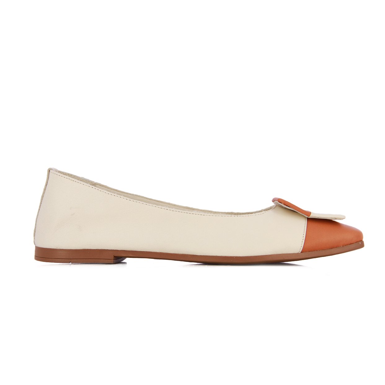 Ballet Flats -Egret/Coconut