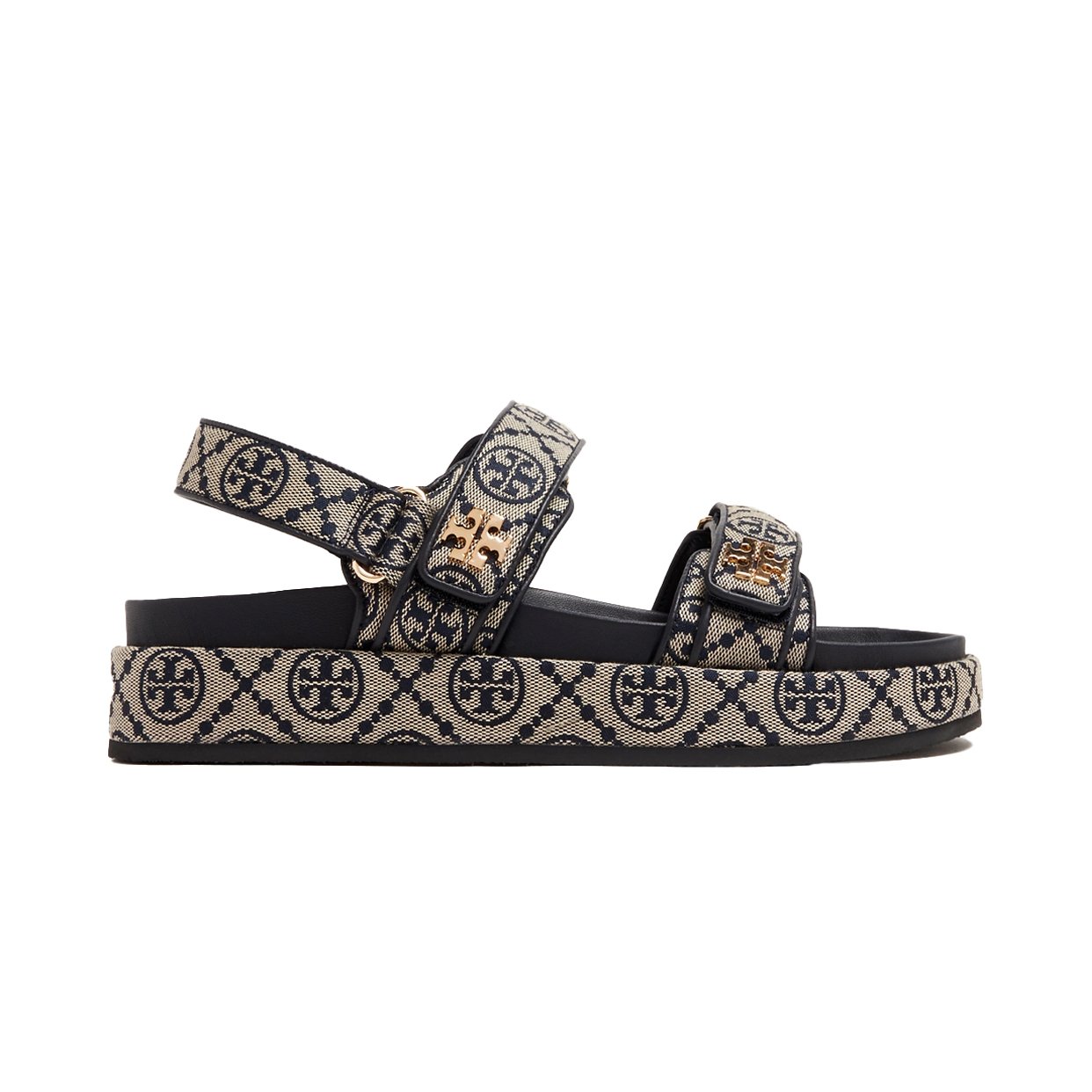 T Monogram Kira Sport Sandal -Perfect Navy