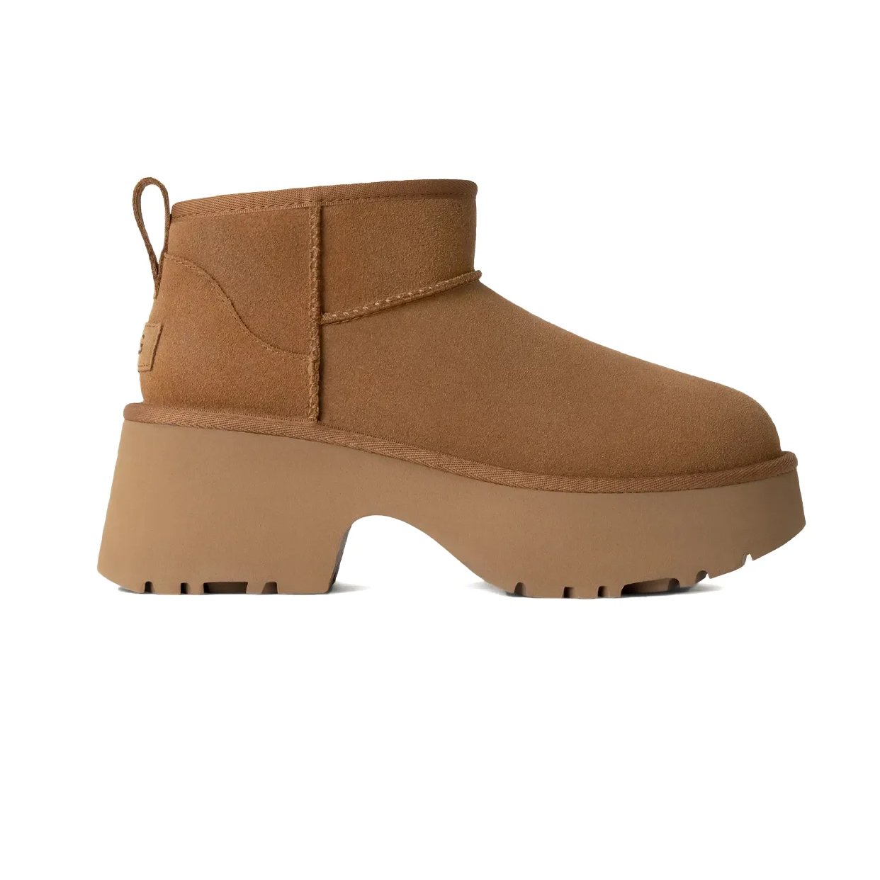 Classic Ultra Mini New Heights Boot -Chestnut
