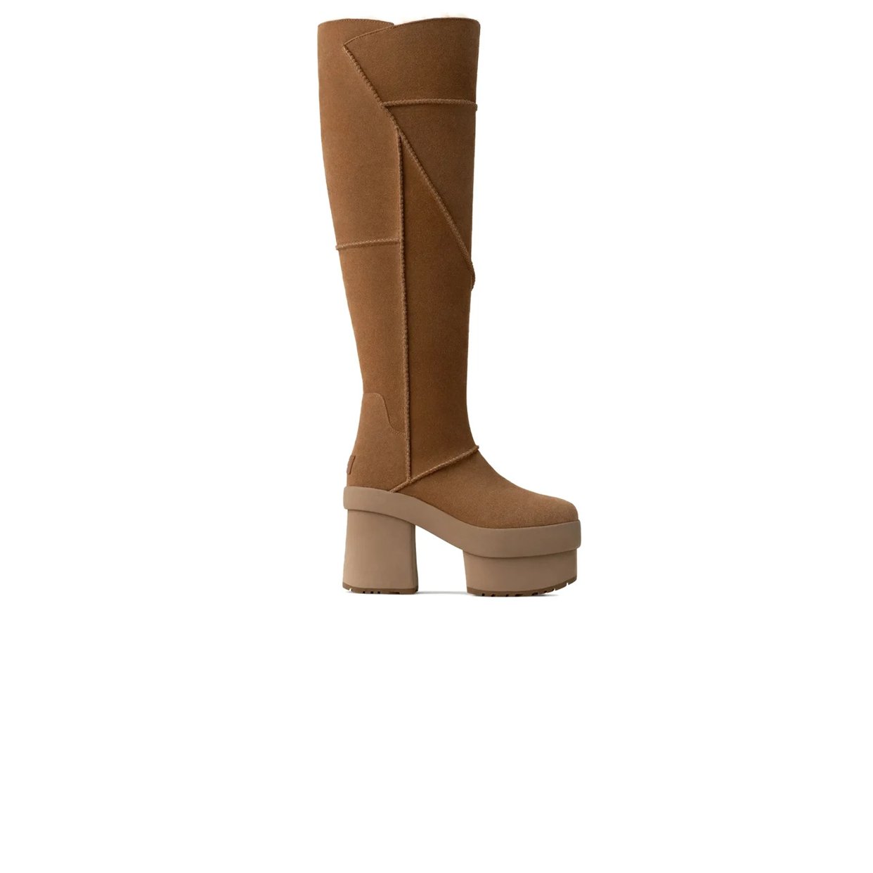 New Heights Platform Xtra Boot -Chestnut