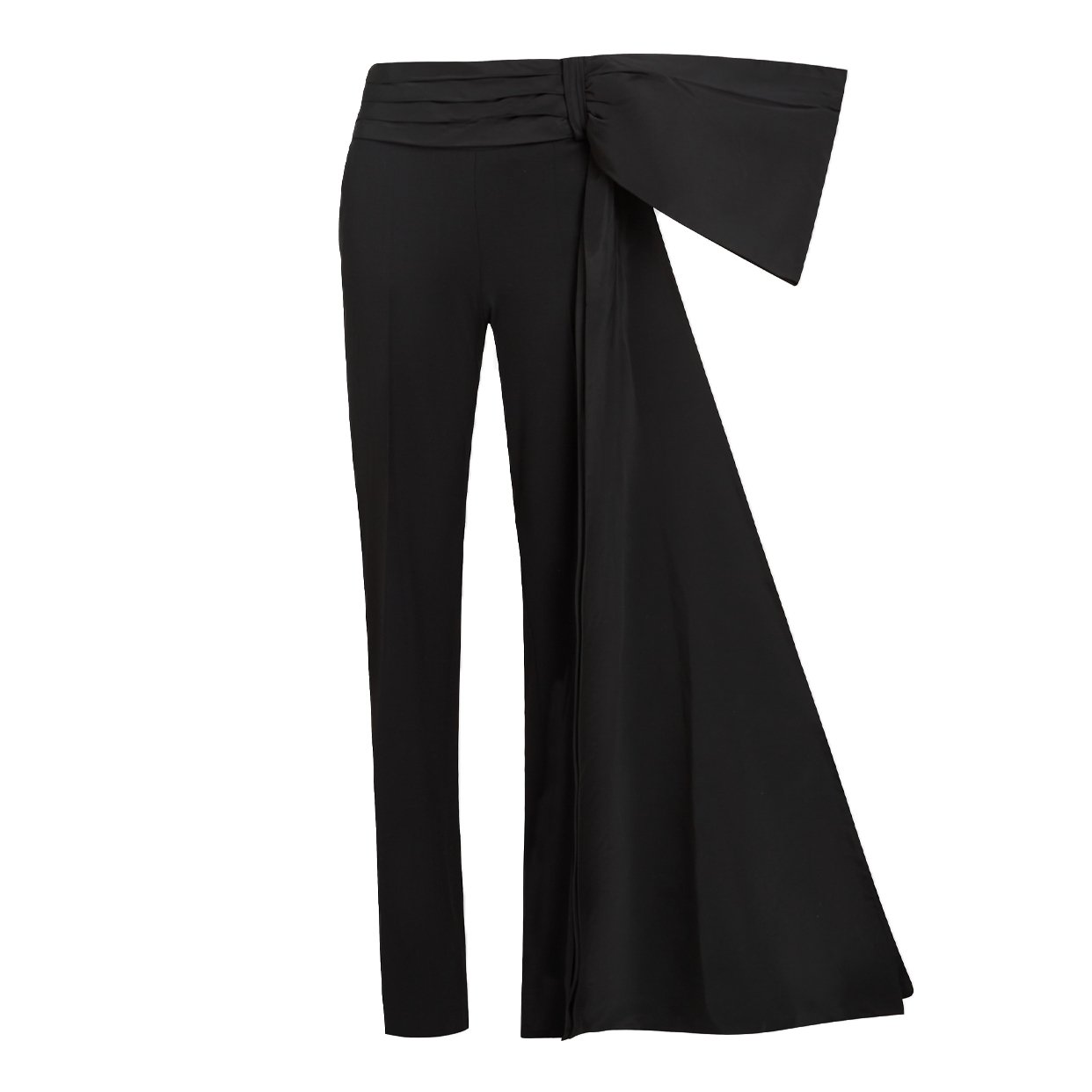 K/Studio Bow Detail Pants -Black