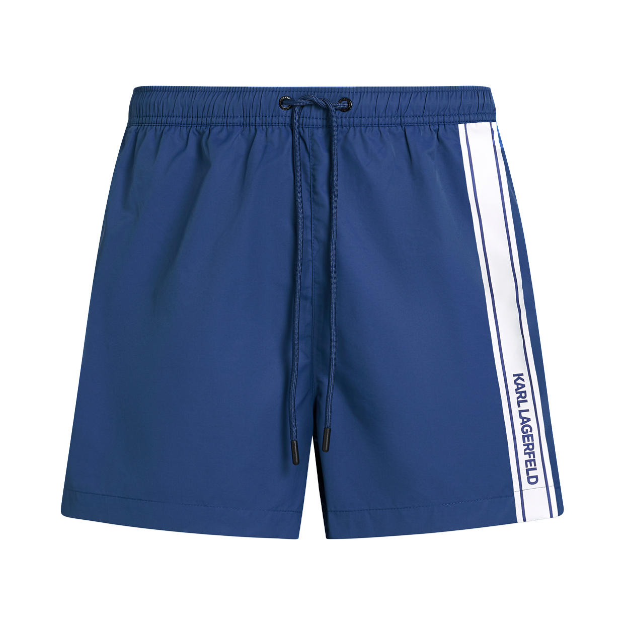 Elongated Logo Boardshorts -Twilight Blue