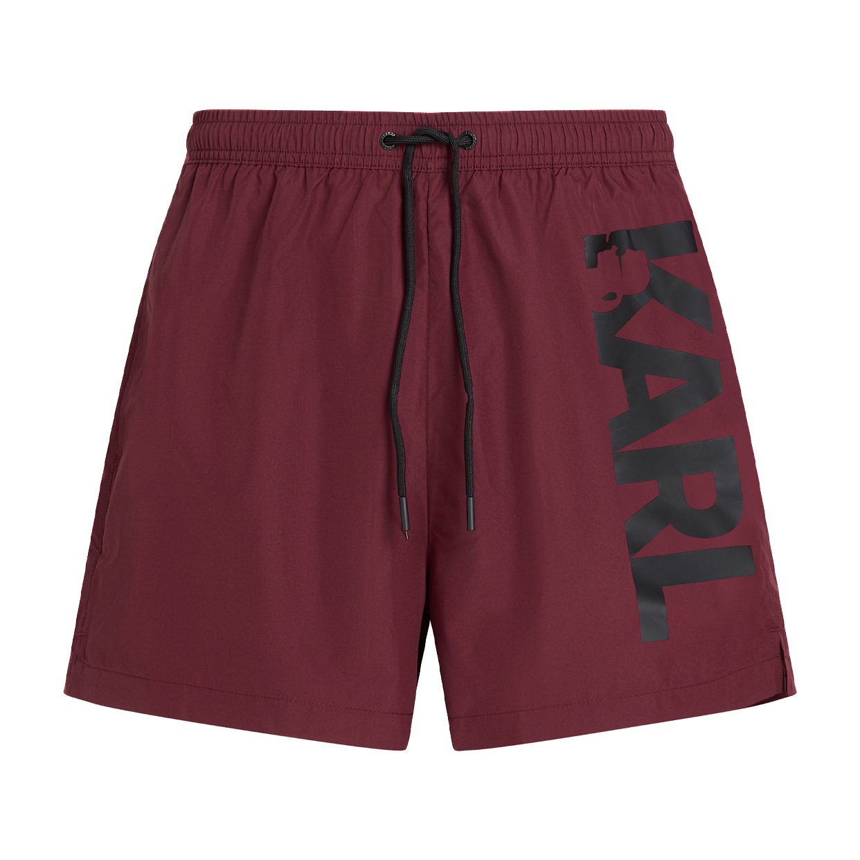 Karl Logo Short Boardshorts -Windsor Burgundy