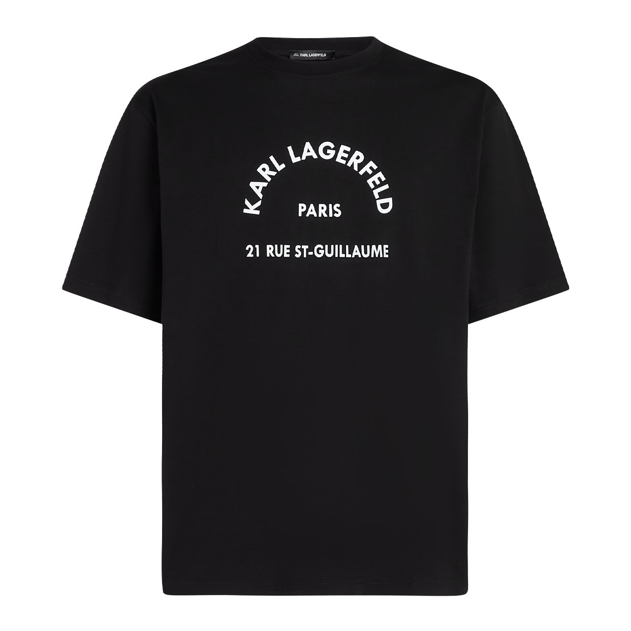 Rue St-Guillaume T-Shirt -Black