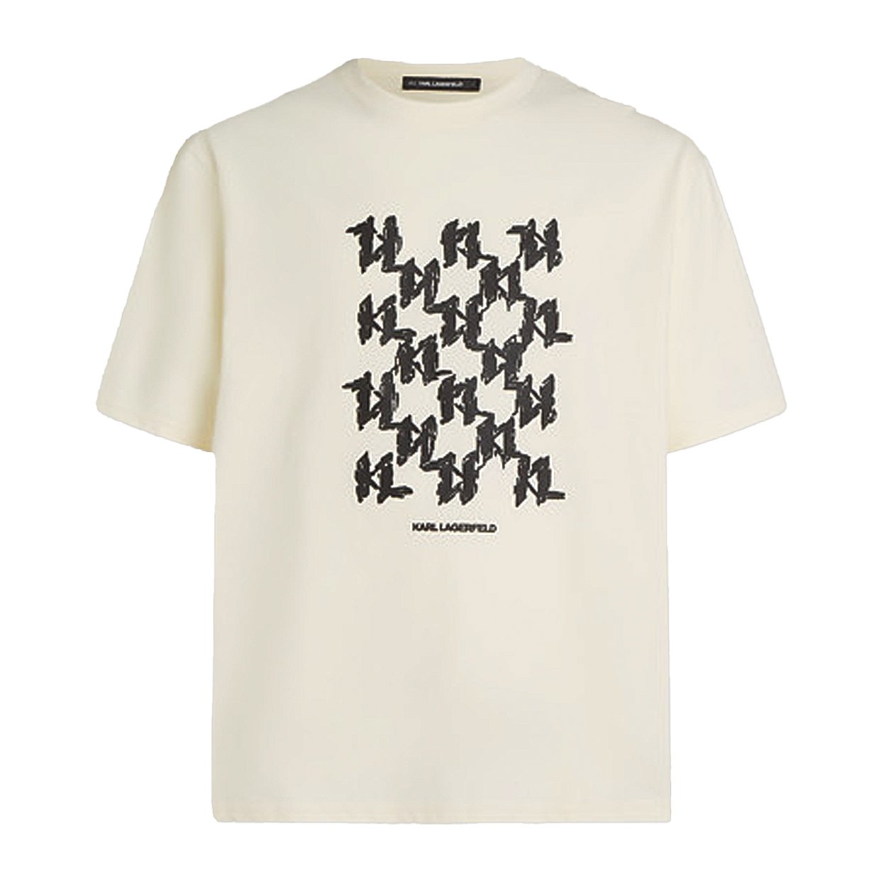 Monogram Box T-Shirt -Cannoli Cream