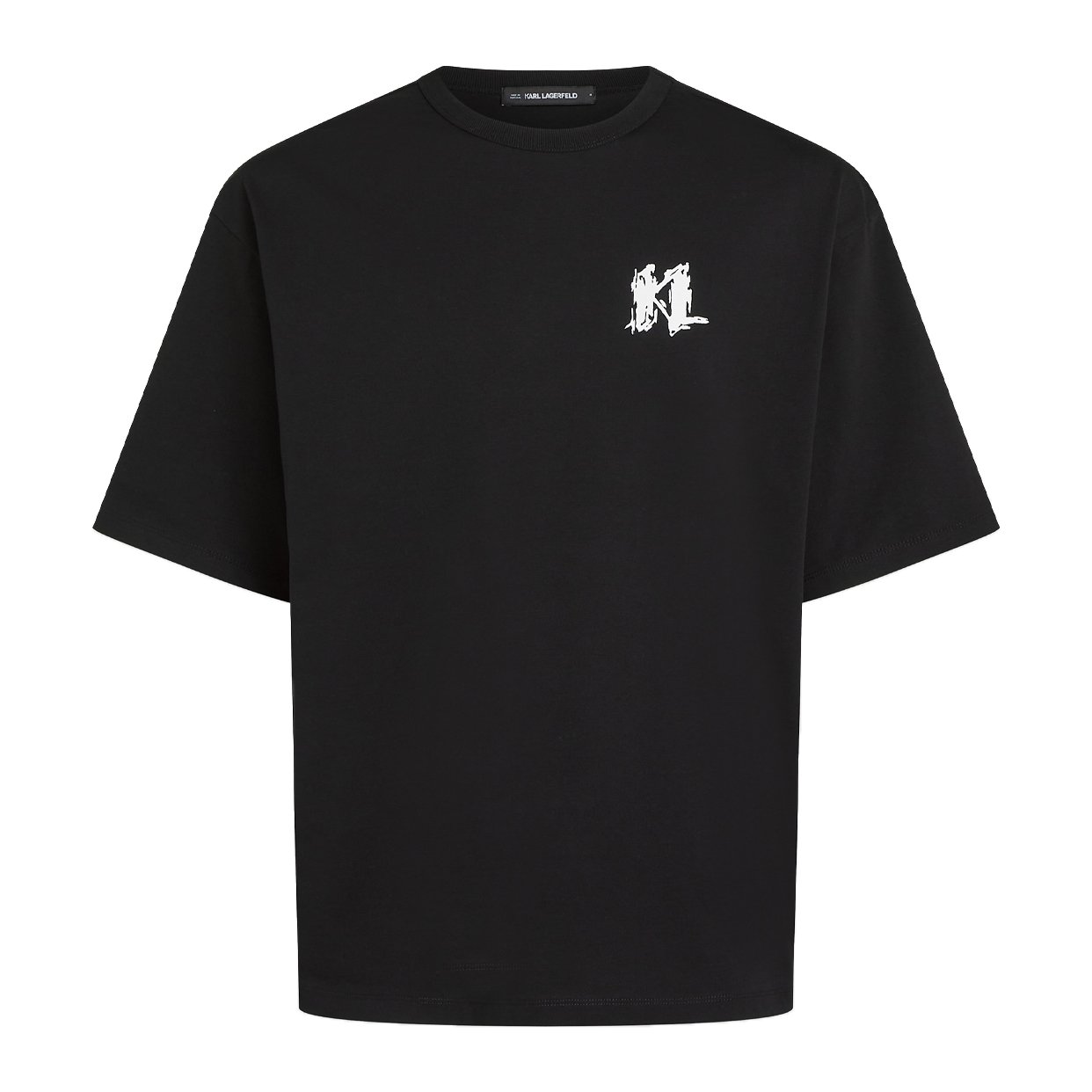 Graphic Monogram T-Shirt -Black