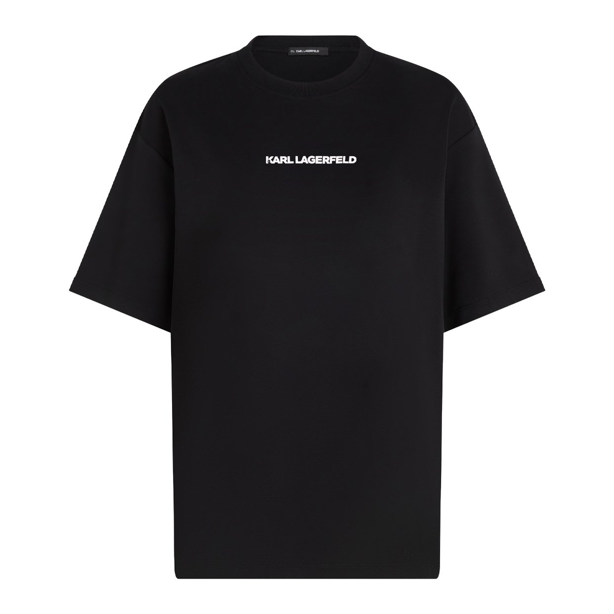 Exclusive "Karl Told Me" Relaxed T-Shirt -Black