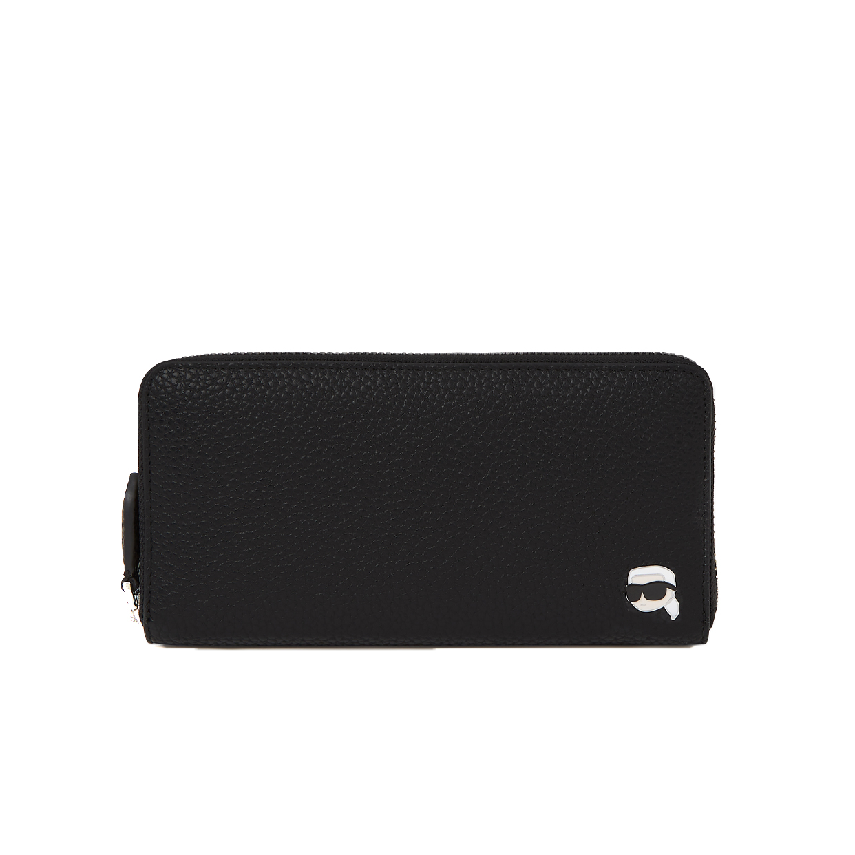 Ikon Pebble Continental Wallet -Black