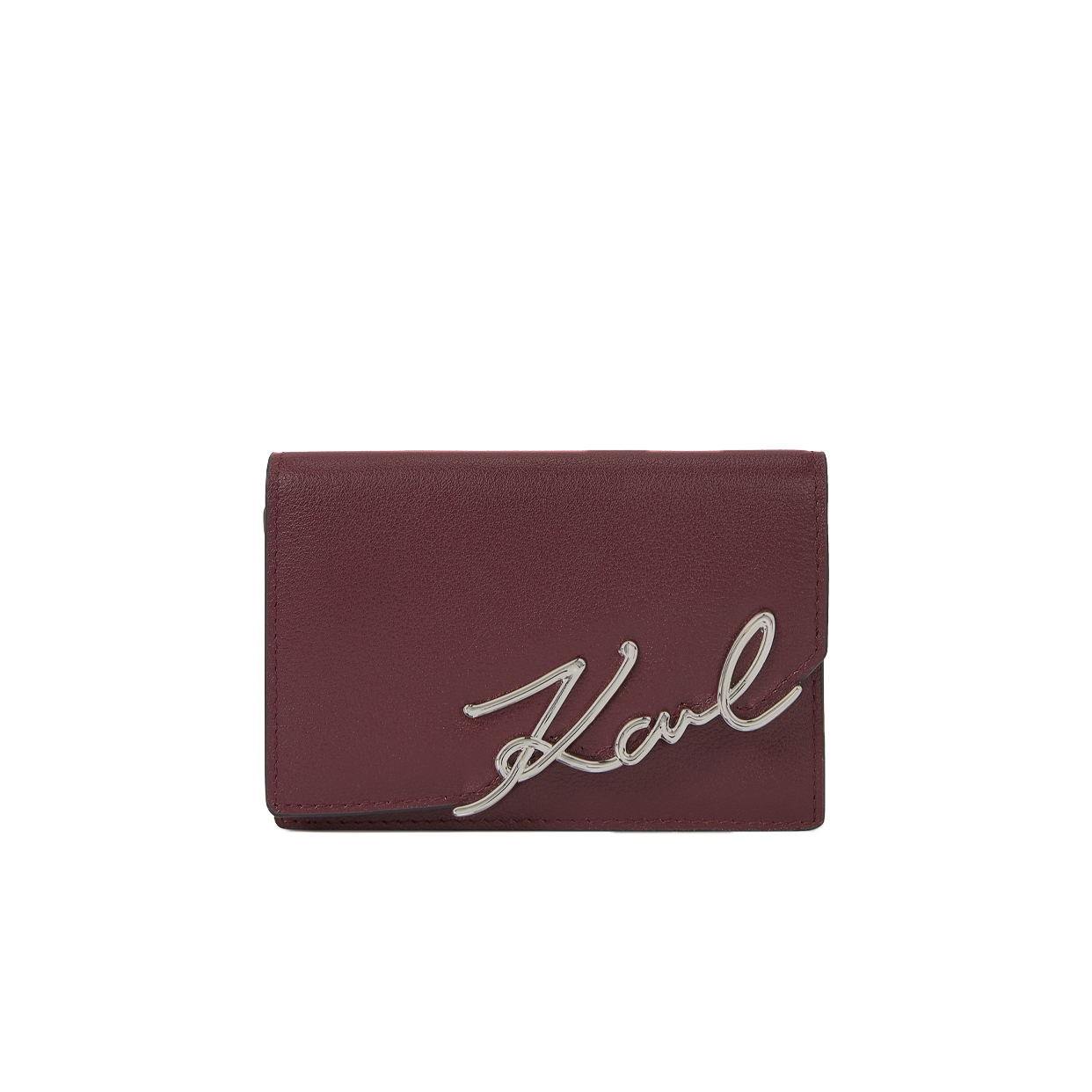 K/Signature Small Wallet -Windsor Burgundy