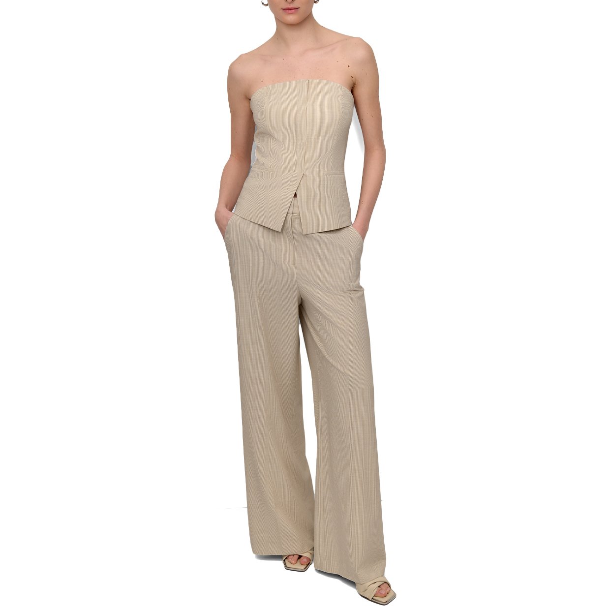 Modern Blouse -Beige