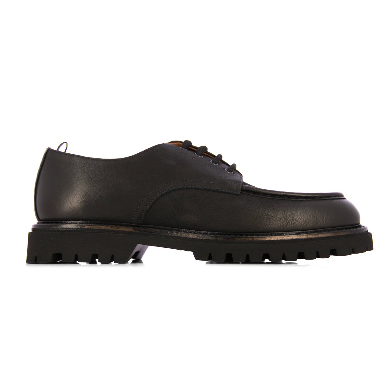 Reform Leather Lace-Ups -Black