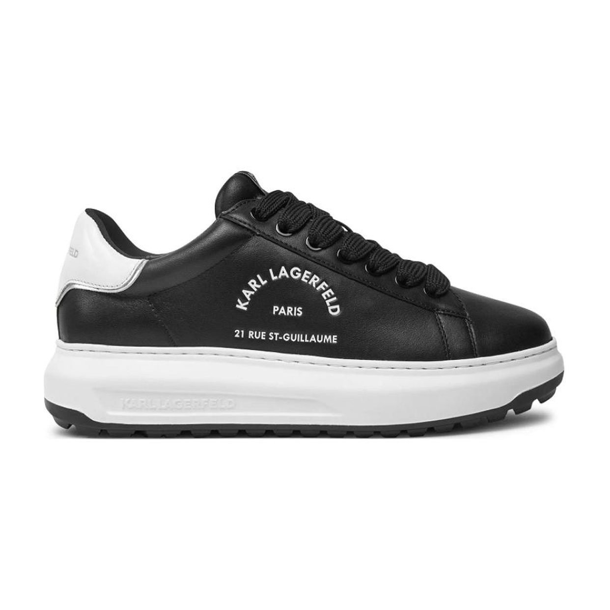 Rue-St Guillaume Kapri Lug Sneakers -Black