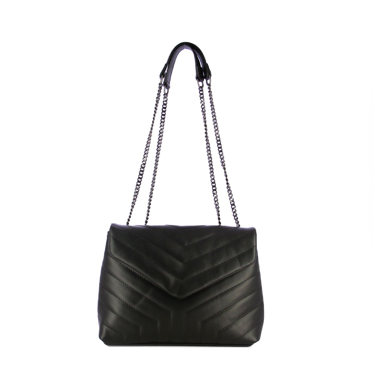 Shoulder Messenger Bag -Black