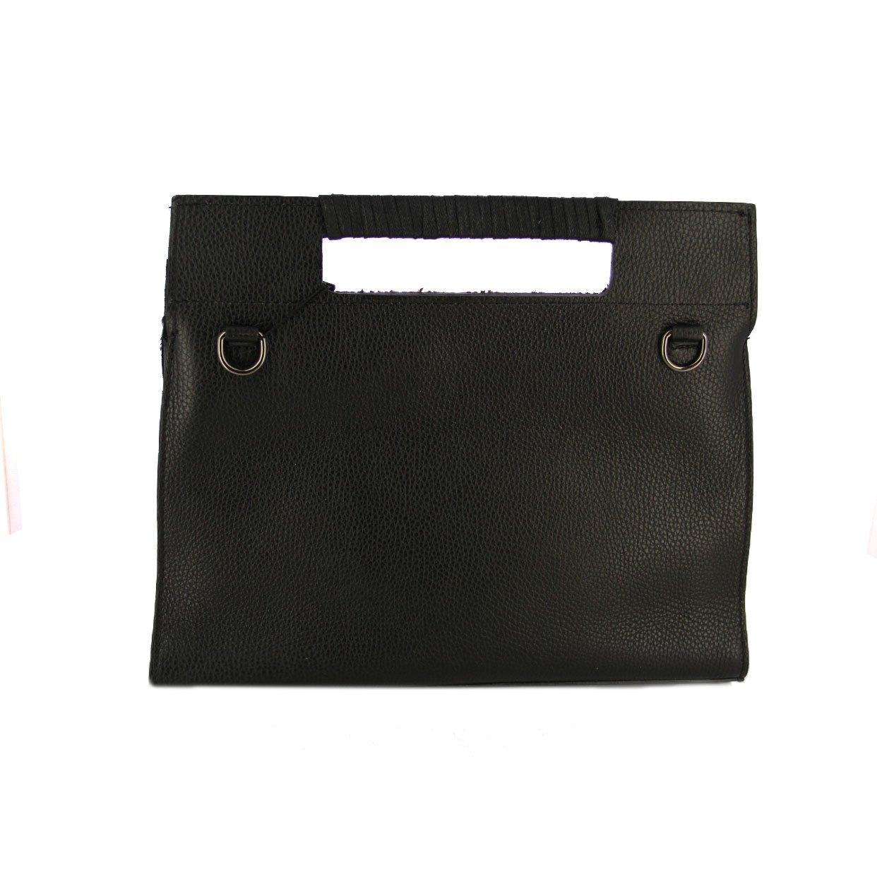 Safari Top Handle Bag -Orange/Zebra - Image 4