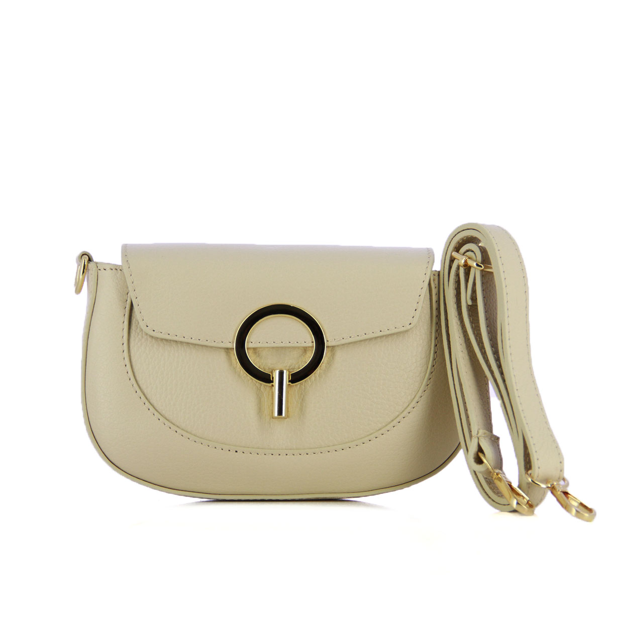 Lunar Crossbody Bag -Beige - Image 3