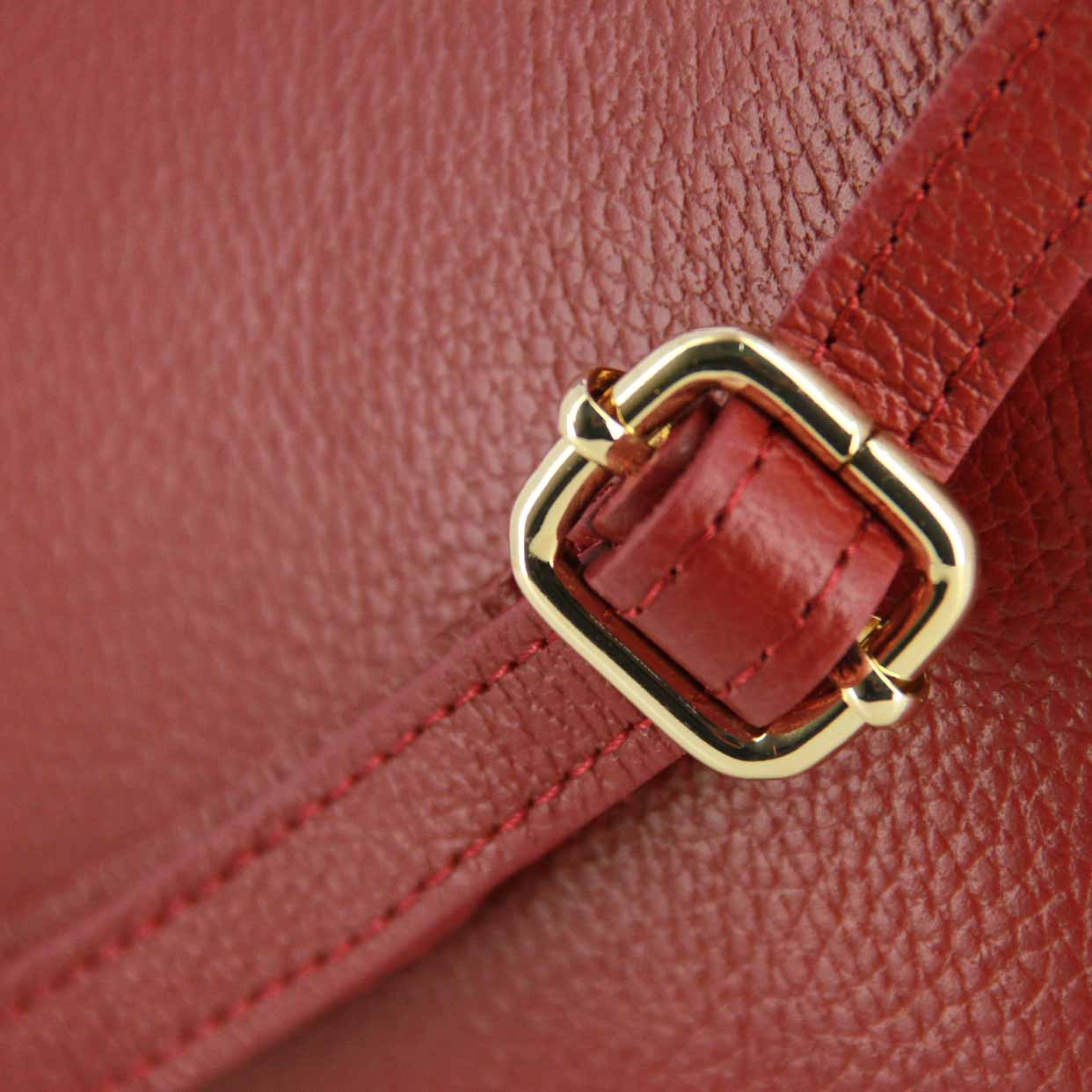 Waverly Tote Bag -Burgundy - Image 3