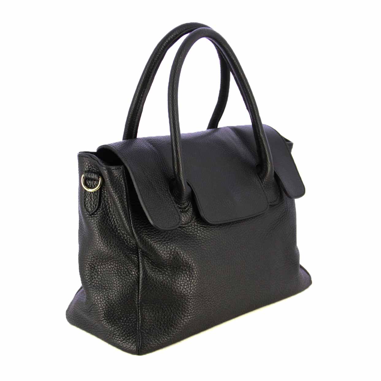 Contessa Top Handle Bag -Black - Image 2