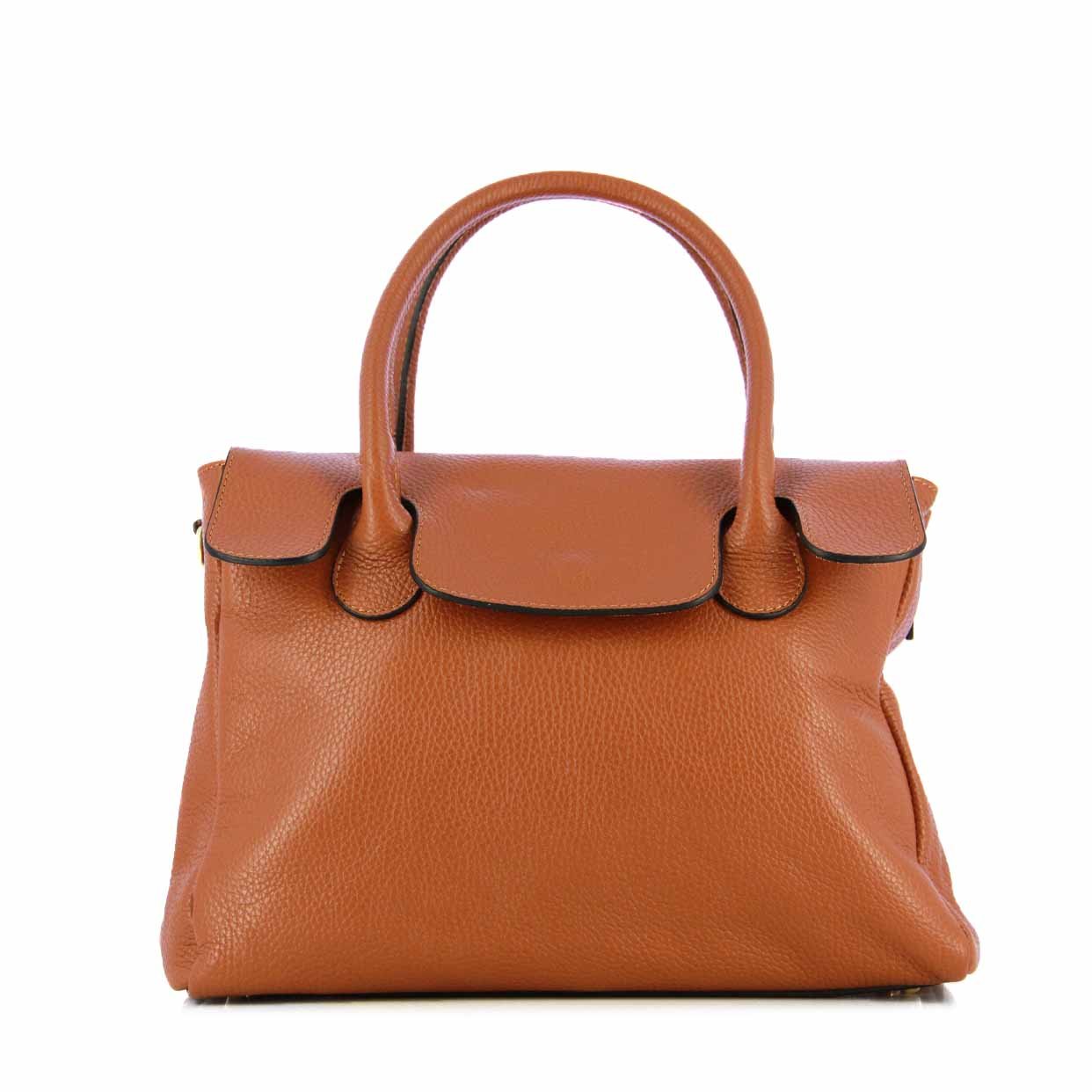 Contessa Top Handle Bag -Tan