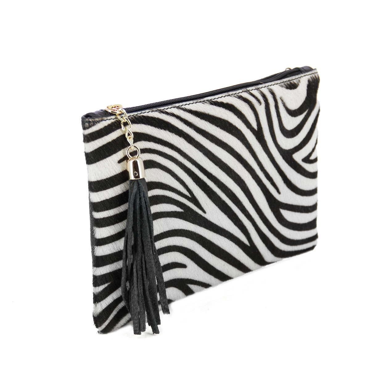 Safari Clutch Bag -Zebra Print - Image 2