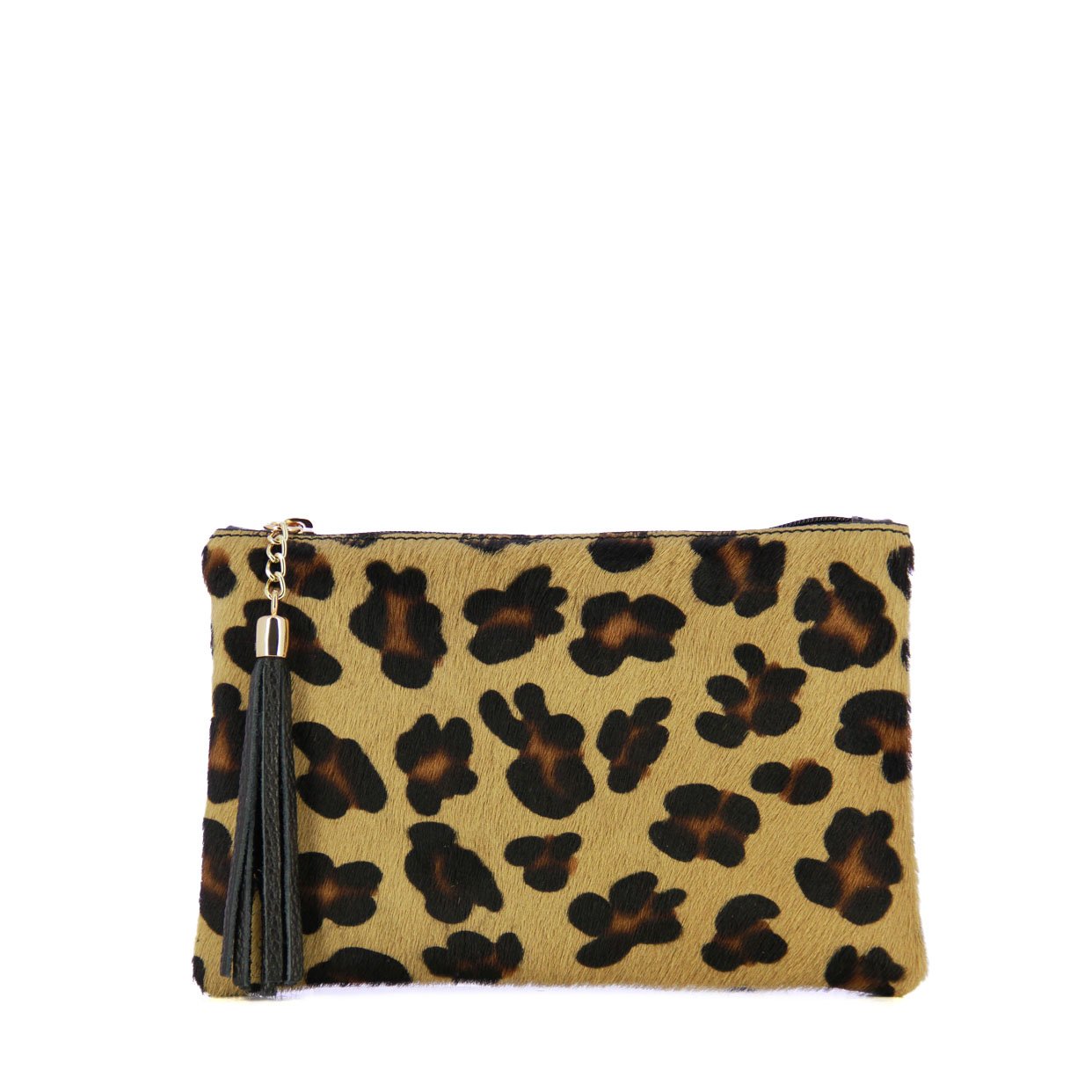 Safari Clutch Bag -Leopard Print